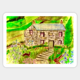 Storybook Cottage Sticker